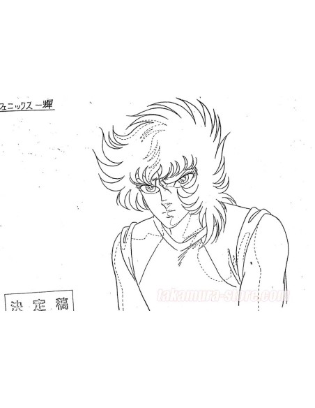 Model sheets Saint Seiya Araki/Himeno set 1