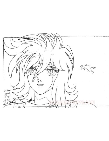 Model sheets Saint Seiya Araki/Himeno set 1
