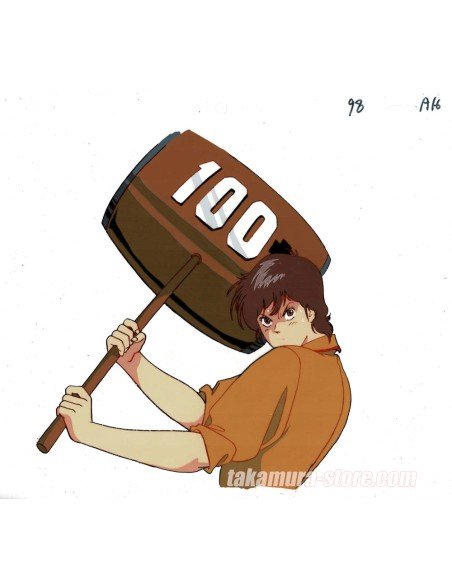 City Hunter anime cel