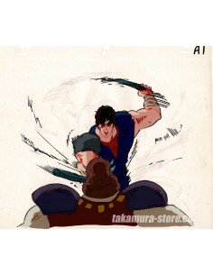 Hokuto no Ken anime cel,Fist of the North Star anime cel Hokuto no Ken anime cel,Fist of the North Star anime cel