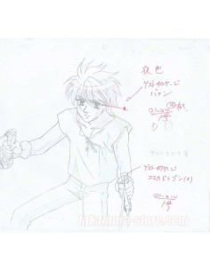 Vision of Tenku Escaflowne crayonné