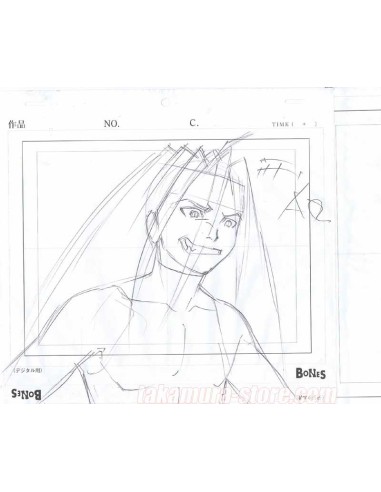 Fullmetal Alchemist original sketch
