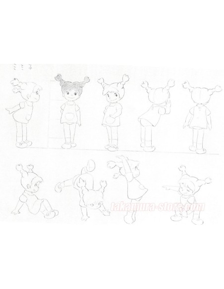 Panda Kopanda Model Sheets