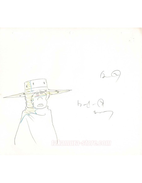 Galaxy Express 999 crayonné