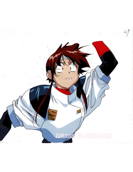 Plastic Little anime cel