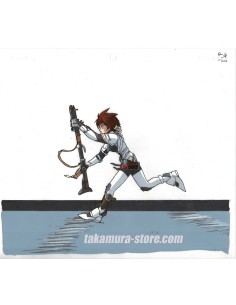 Iria - Zeiram the Animation anime cel celluloid