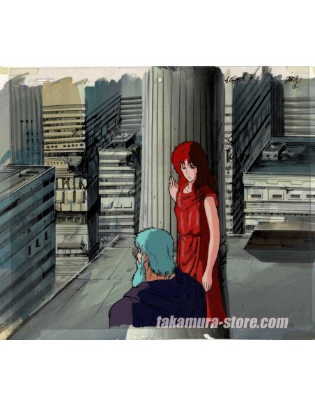 Hokuto no Ken anime cel