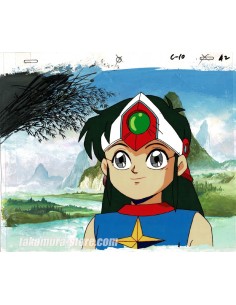 Super Bikkuriman anime cel