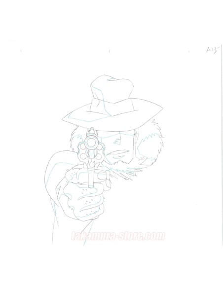 Edgar de la cambriole/Lupin the 3rd crayonné