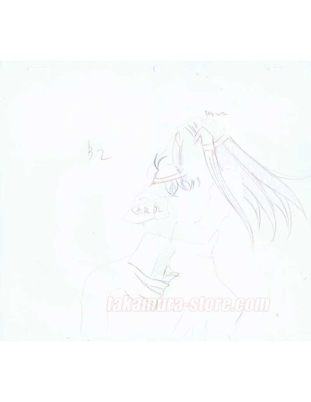 Vision of Tenku Escaflowne crayonné