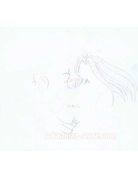 Vision of Tenku Escaflowne crayonné