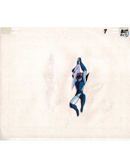 Saint Seiya anime cel