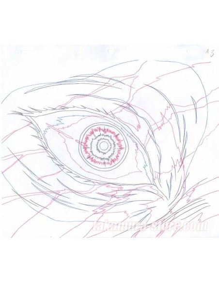 Ginga Nagareboshi Gin original sketch