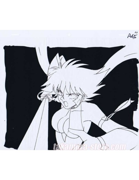 Cutey Honey anime cel