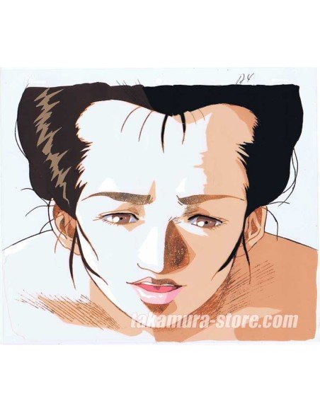 Crying Freeman anime cel