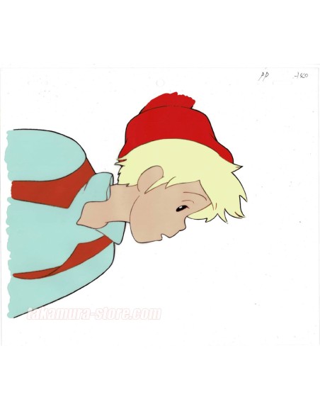 Nils Holgersson anime cel