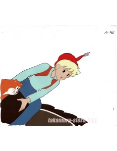 Nils Holgersson anime cel