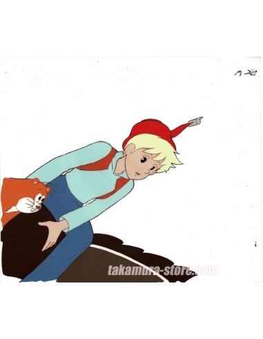 Nils Holgersson anime cel