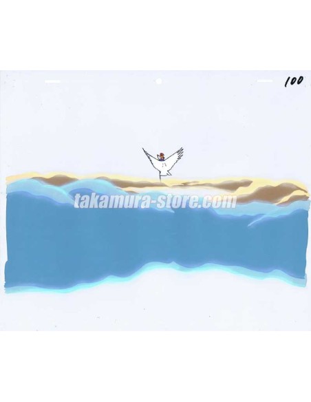 Nils Holgersson anime cel