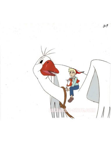 Nils Holgersson anime cel