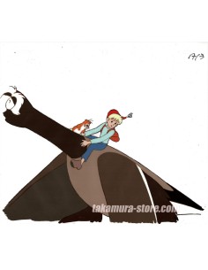 Nils Holgersson anime cel