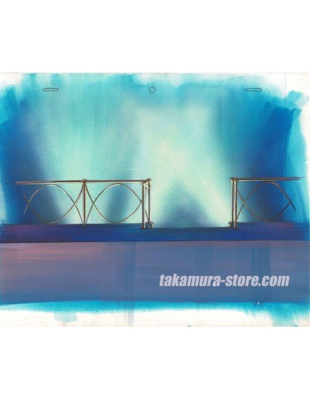 Green Legend Ran anime cel