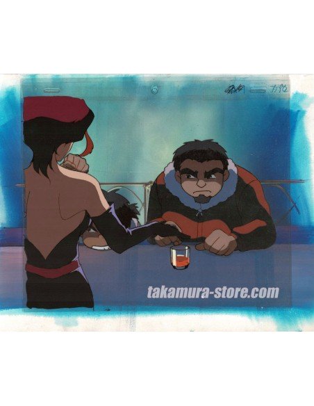 Green Legend Ran anime cel