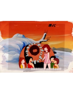 The Adventures of Kum Kum anime cel