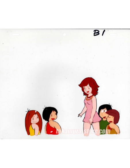 The Adventures of Kum Kum anime cel