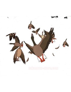 Nils Holgersson anime cel