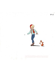 Nils Holgersson anime cel