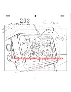 Dragon Ball Z set of original sketches 2