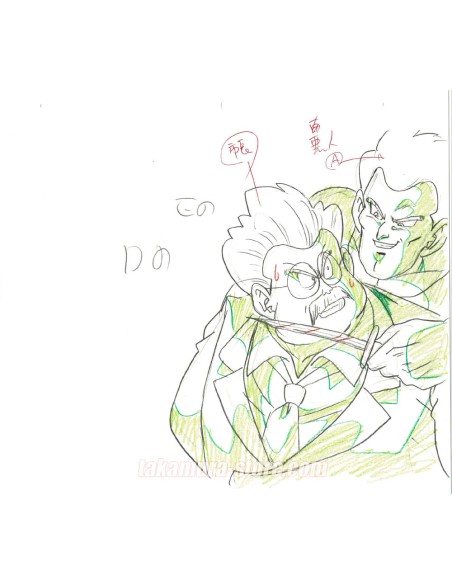 Dragon Ball Z set of original sketches