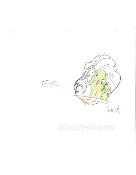 Dragon Ball Z set of original sketches