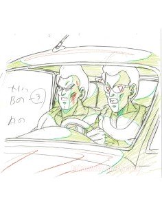 Dragon Ball Z set of original sketches