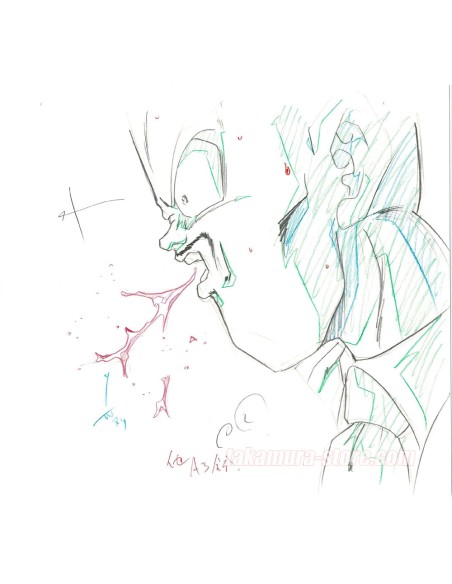 Dragon Ball Z set of original sketches