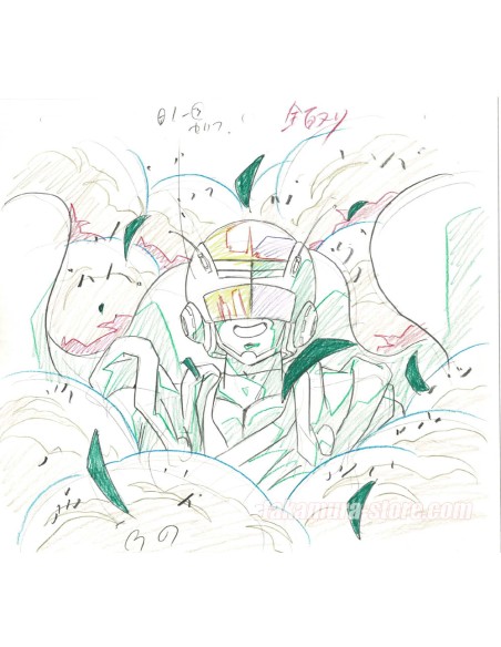 Dragon Ball Z lot de crayonnés originaux