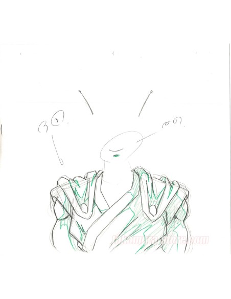 Dragon Ball Z lot de crayonnés originaux