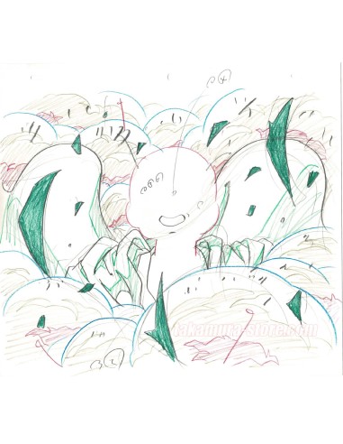 Dragon Ball Z lot de crayonnés originaux