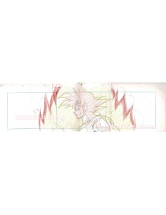 Dragon Ball Z set of original sketches