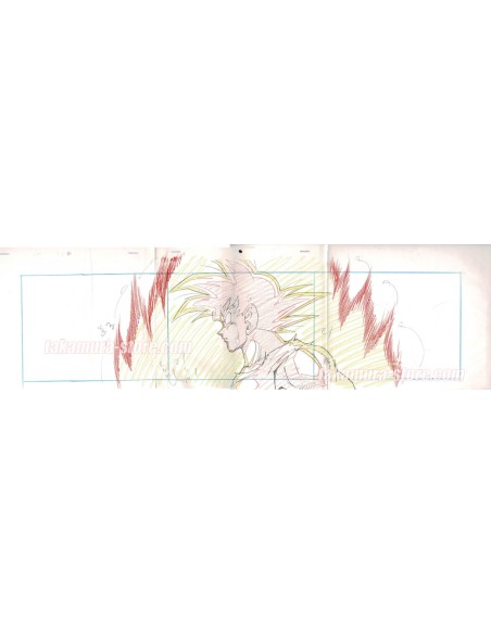 Dragon Ball Z set of original sketches