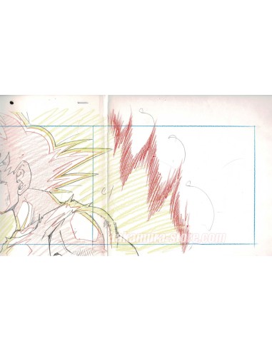 Dragon Ball Z set of original sketches