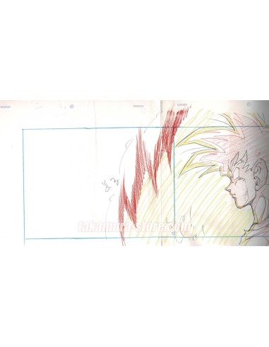 Dragon Ball Z set of original sketches