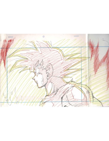 Dragon Ball Z lot de crayonnés originaux
