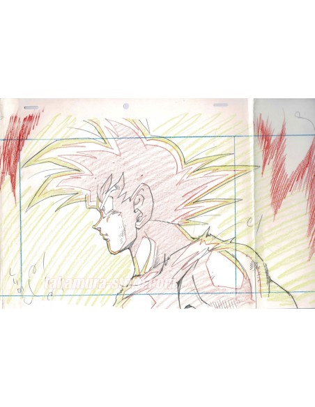 Dragon Ball Z set of original sketches