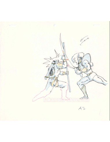 Dragon Ball Z original sketch