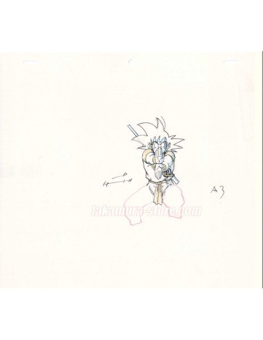 Dragon Ball Z original sketch