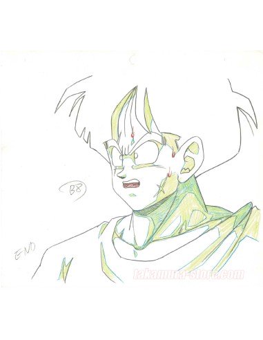 Dragon Ball Z original sketch