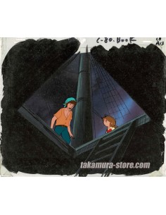 Treasure Island anime cel