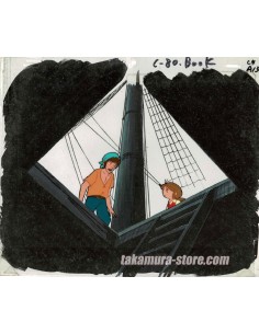 Treasure Island anime cel 2